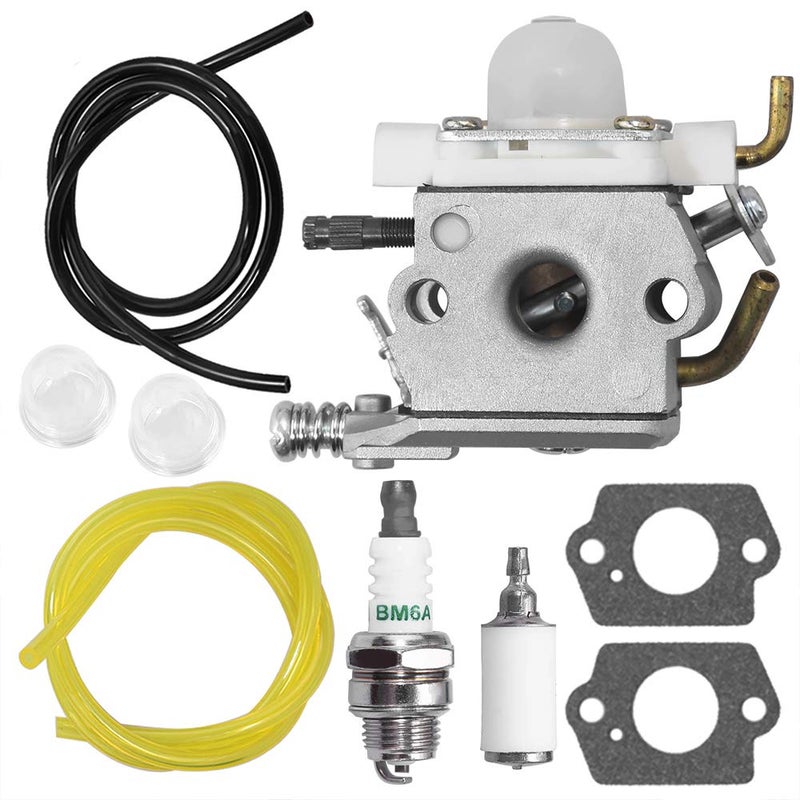 Saihisday PB-250 Leaf Blower Carburetor Air Filter Kit with Fuel Line Replacement for Echo PB250 Blower WTA-33 A021001881 A021001882 A021001880 Carburetor Tune Up Kit - Image 5